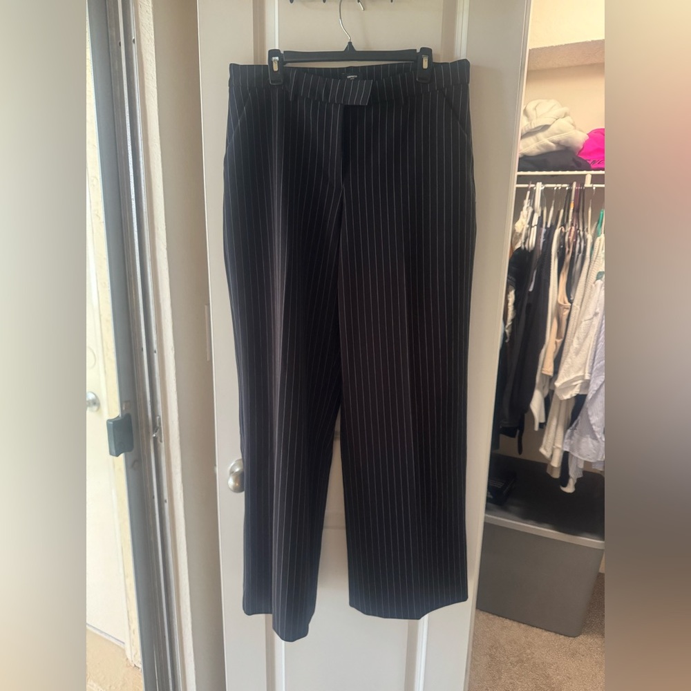 Express Dress Pants Striped, Size 14R